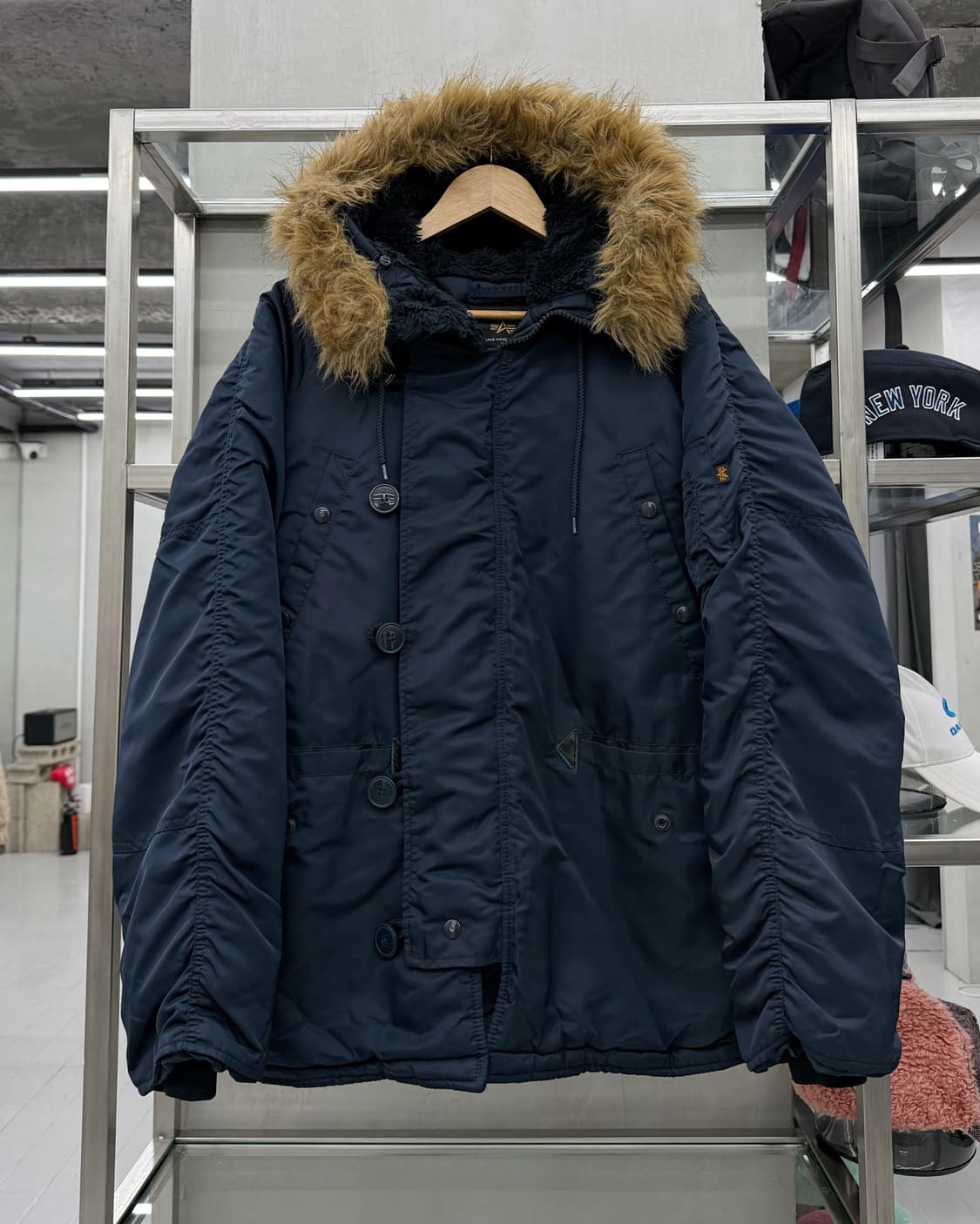 알파인더스트리 00s TYPE N-3B 파카 네이비 상품이미지1