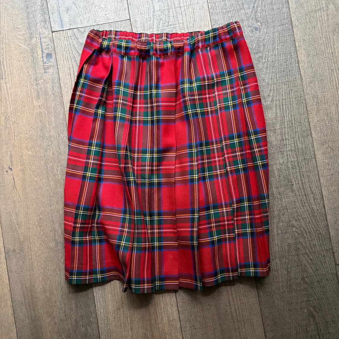 Tartan Check Pleats Skirt 상품이미지10