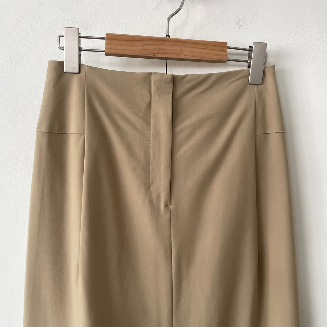 camel beige long skirt  상품이미지2