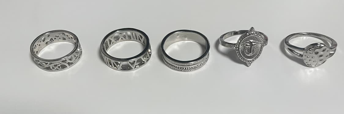 빈티지 텍스쳐 링 상품이미지3