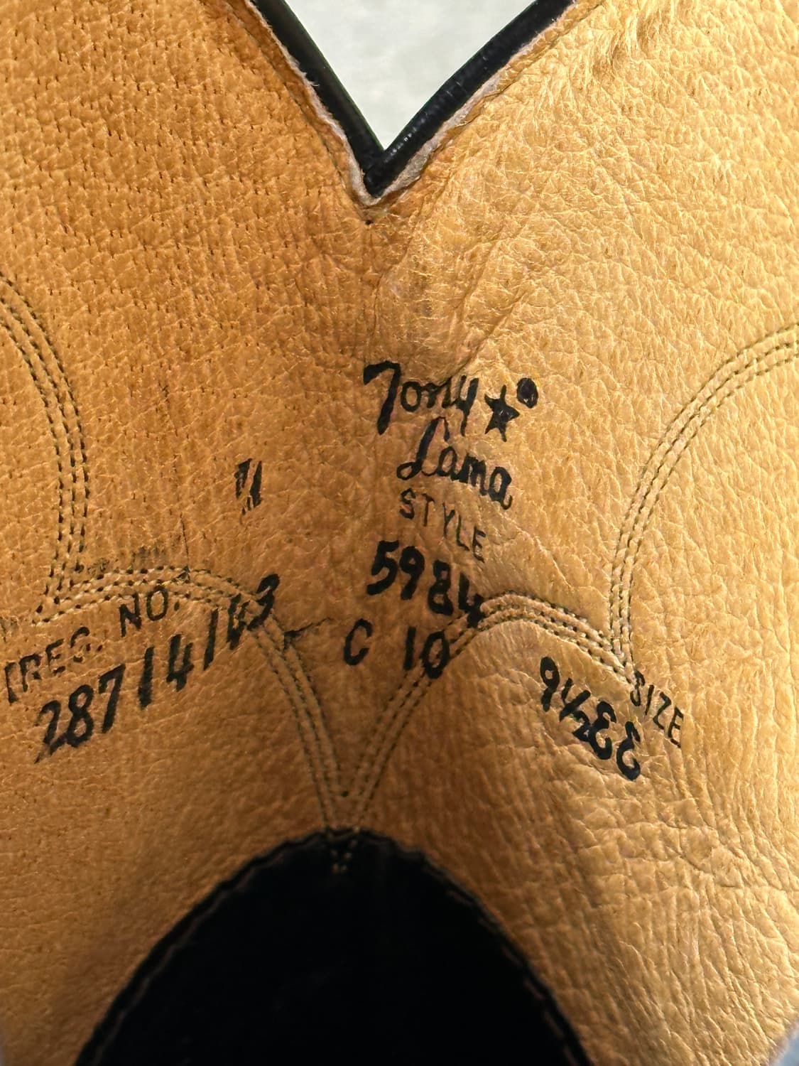 00’s 토니라마 카우보이 웨스턴 부츠 상품이미지9