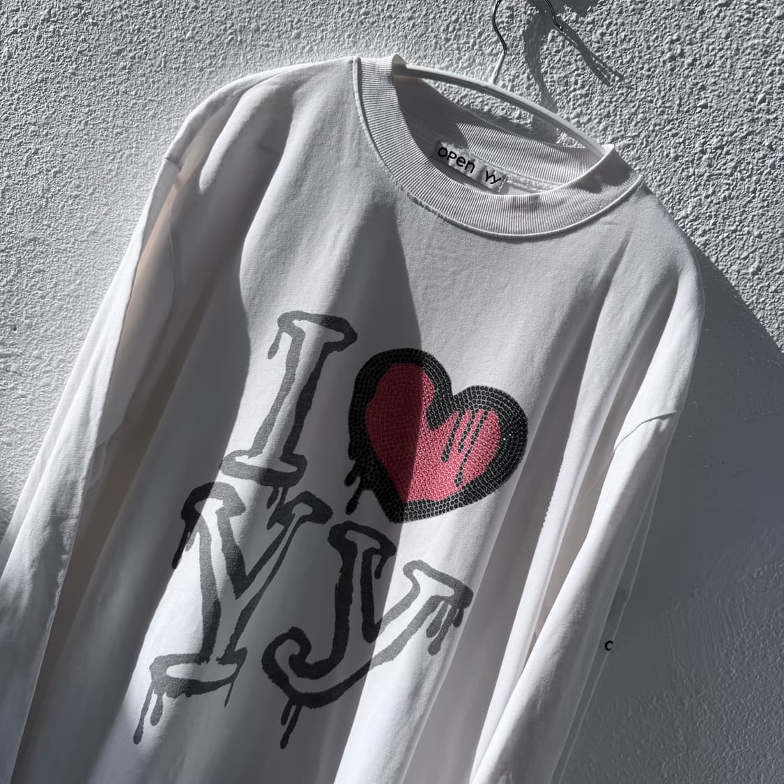 오픈와이와이 익스클루시브 i love yy 롱슬리브 상품이미지2