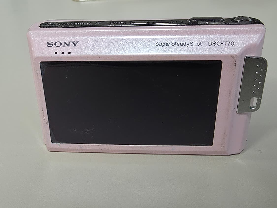 소니 사이버샷 DSC-T70 빈티지 디지털카메라 상품이미지6