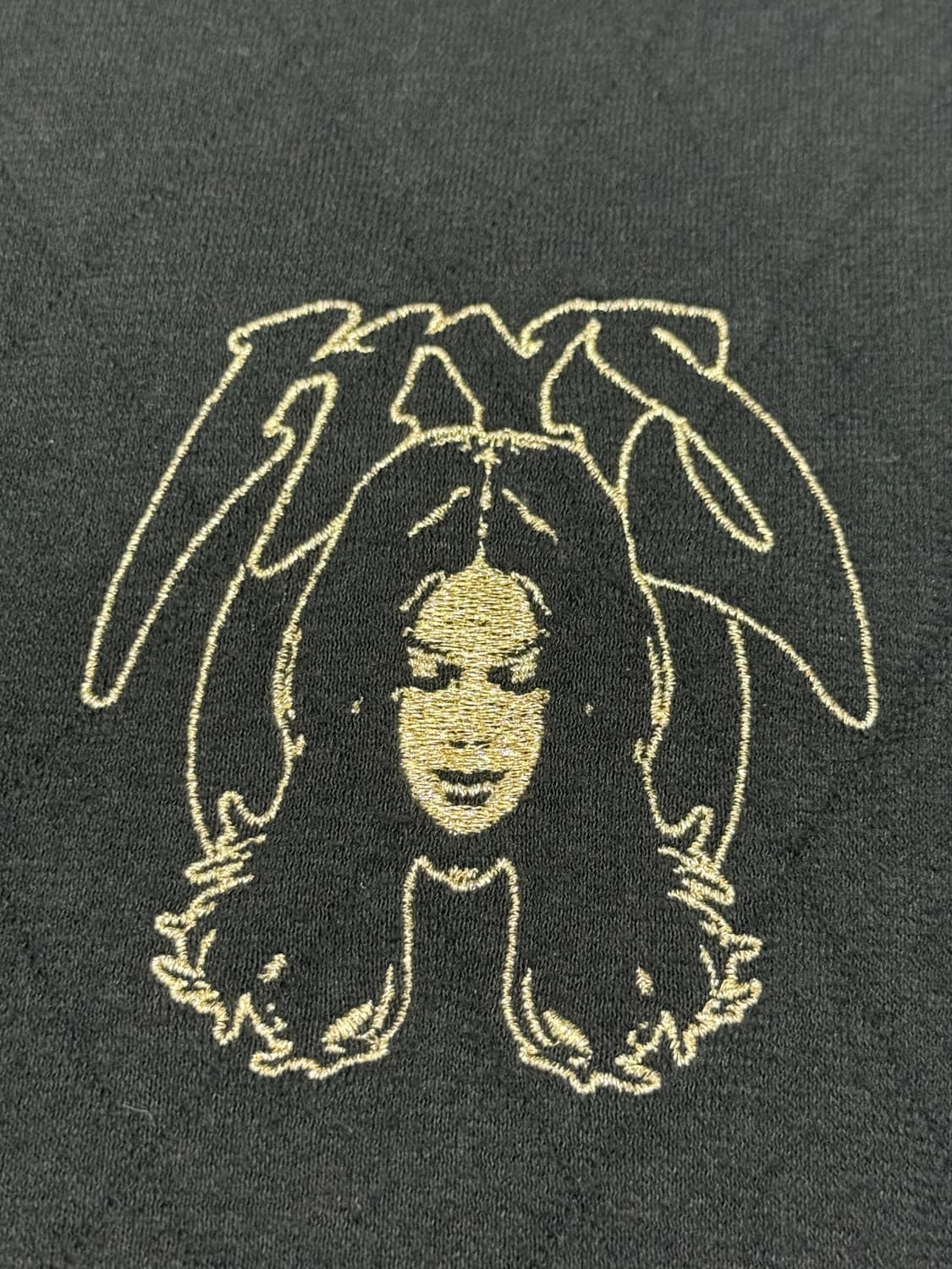 히스테릭 글래머 아카이브 자수 히스걸 쌍메두사 폴카닷 바시티 봄버 자켓 상품이미지4