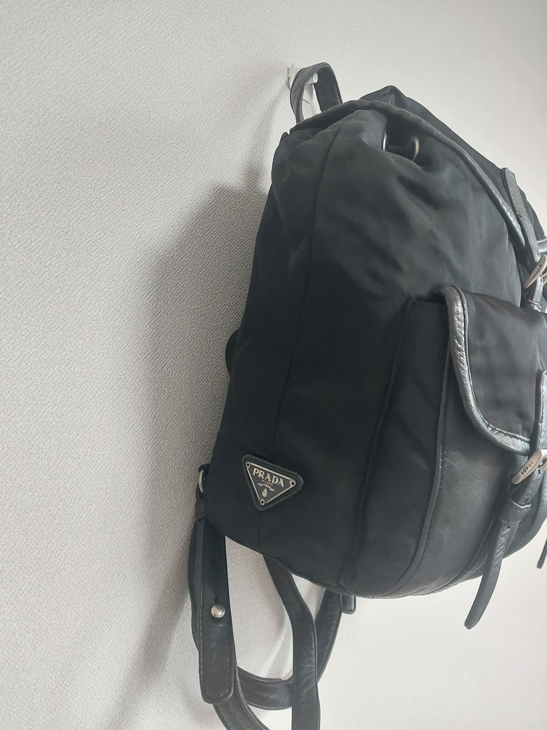 정품 프라다 빈티지 나일론 백팩 상품이미지2