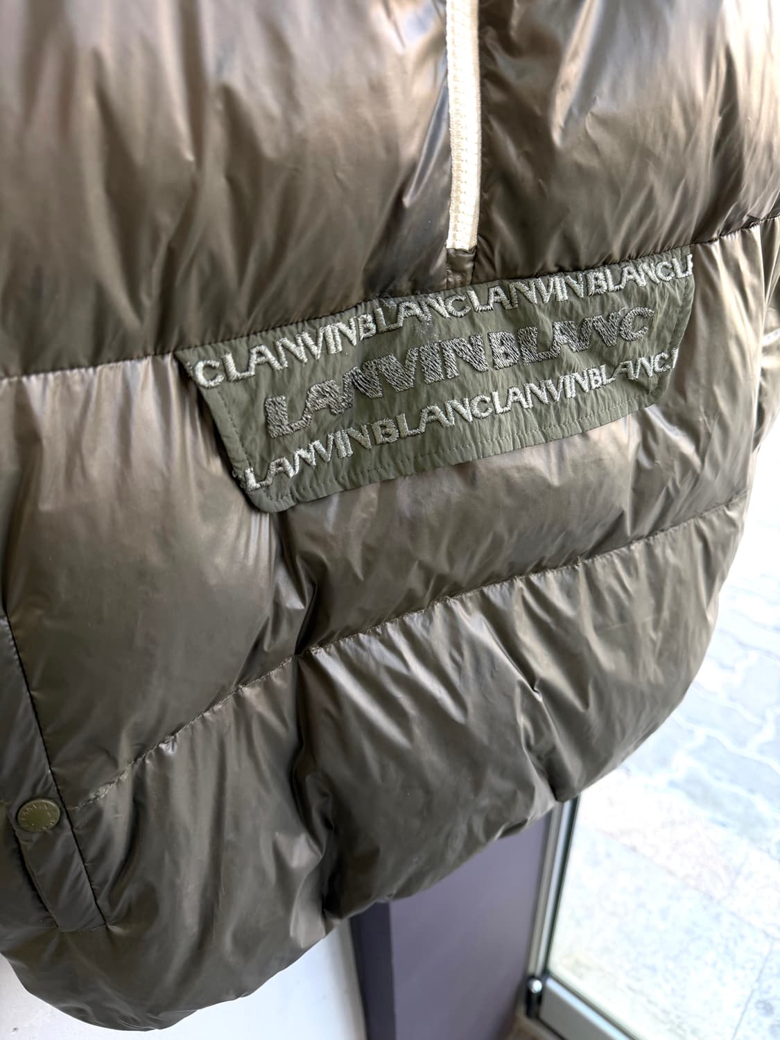 S/ 랑방 22FW 구스다운 베스트 하프집업 상품이미지4