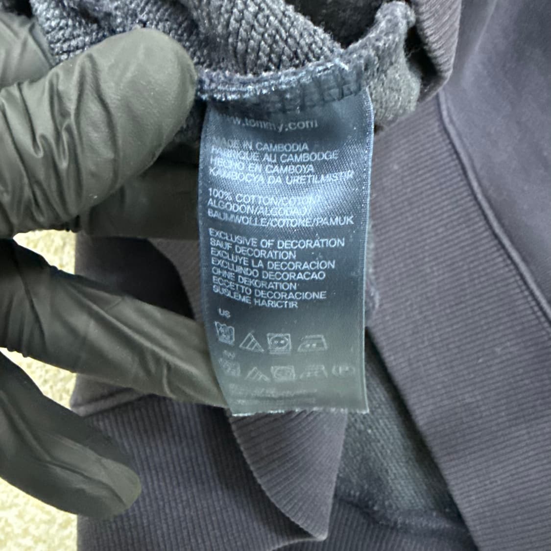 L 타미힐피거 맨투맨 0219T1 상품이미지4