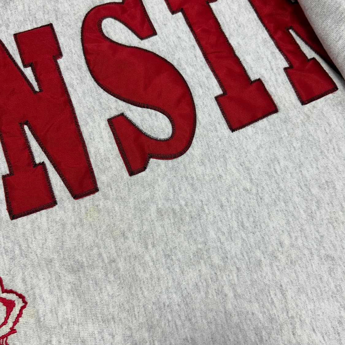 90s USA 레전드어센틱 위스콘신 맨투맨(XL) 상품이미지3