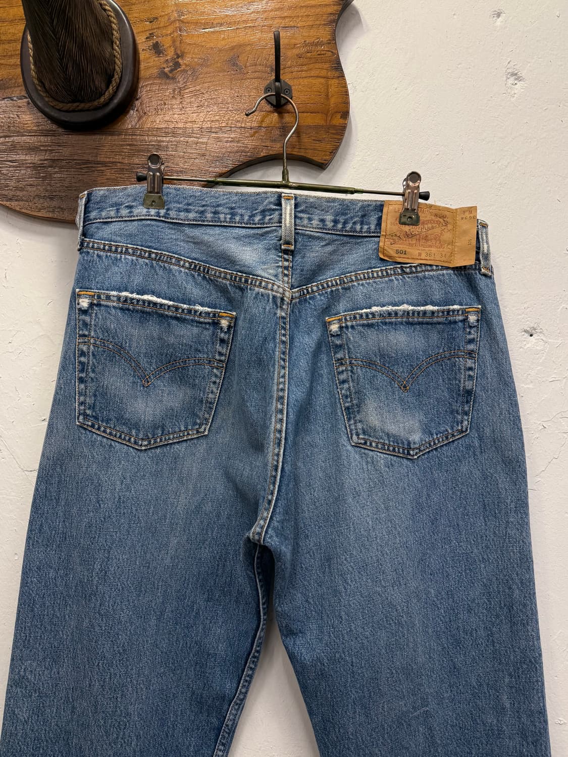 35inch) 90s USA Levi’s 리바이스 501 Jeans 상품이미지1