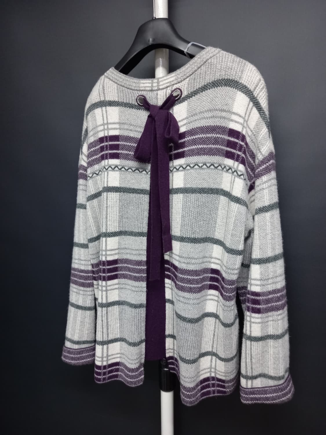 SJSJ 춘추동 알파카혼방 니트블라우스 F 44-77 상품이미지5