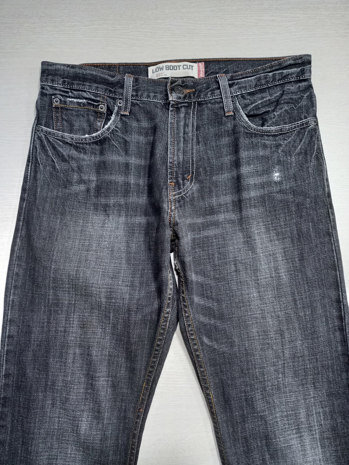 32 리바이스527 워싱 일자진 다크그레이 32-294 상품이미지3