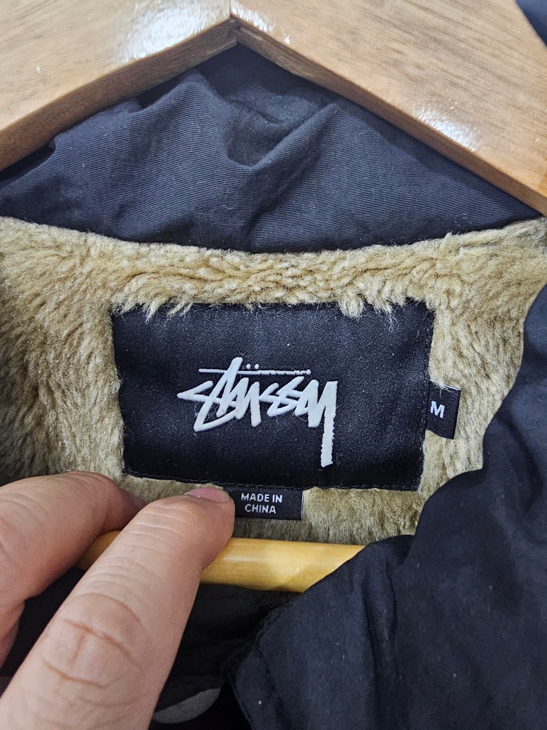 스투시 블랙 코치 자켓 상품이미지2
