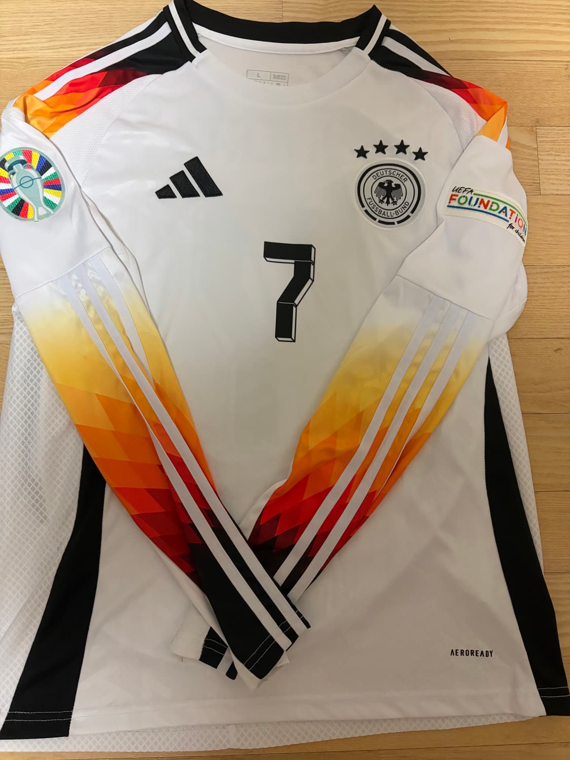 독일 유로2024 홈 긴팔 카이 하베르츠 유니폼 상품이미지1