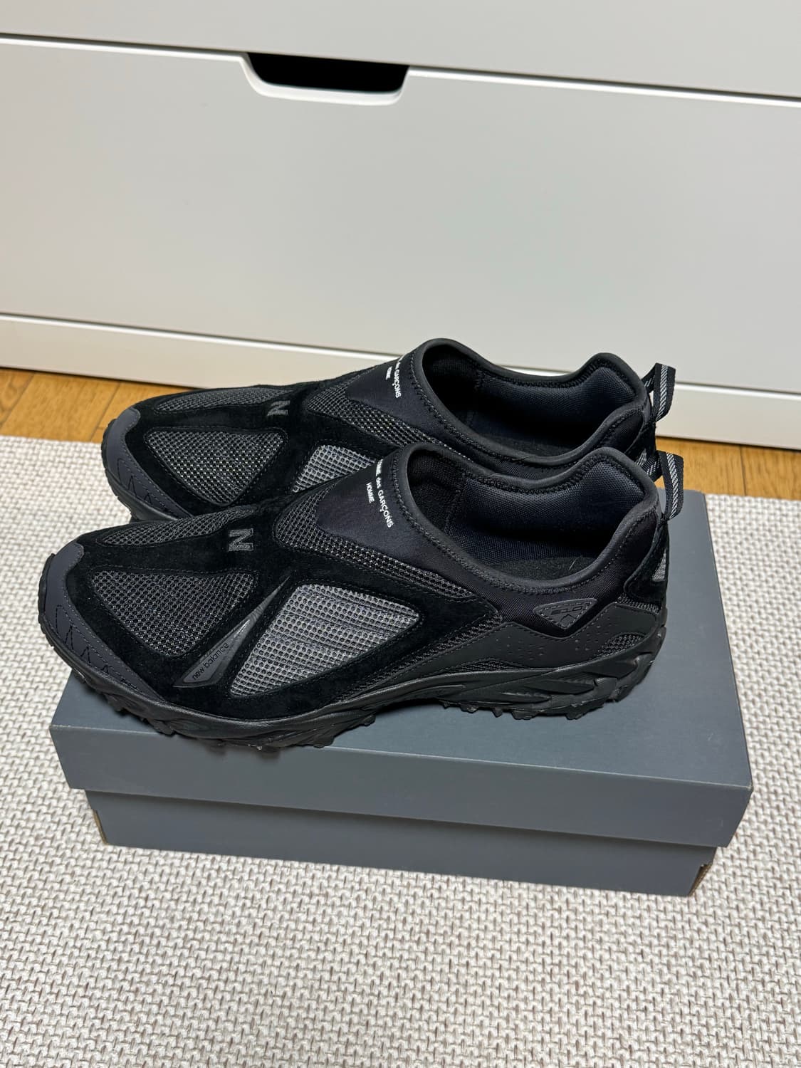 [290]뉴발란스X꼼데가르송 옴므 ML610S 블랙 상품이미지3