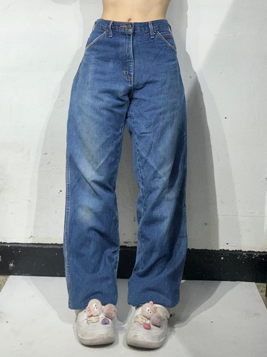 00s 디키즈 중청 데님 워크 팬츠 청바지 상품이미지2