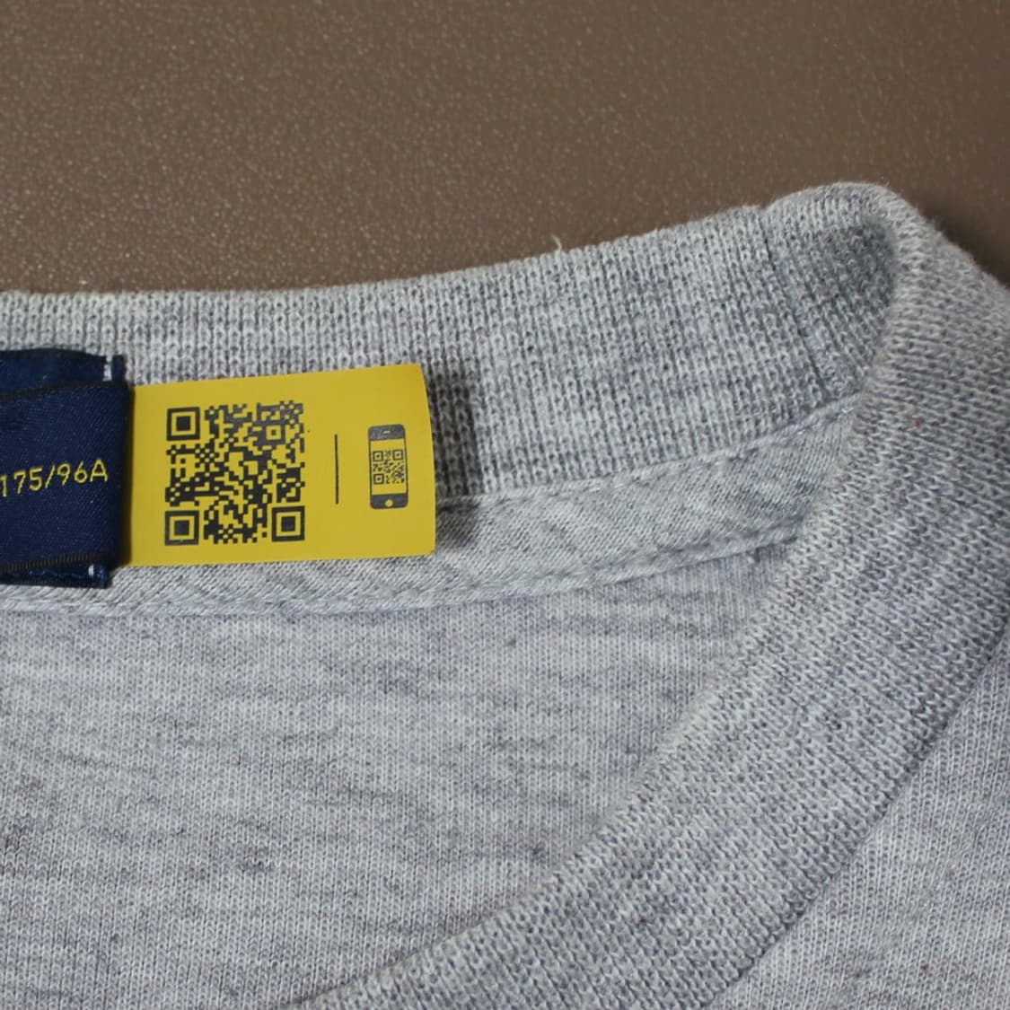 Polo 폴로 랄프로렌 QR신형 올오버 포니 지수 그레이 맨투맨 상품이미지4