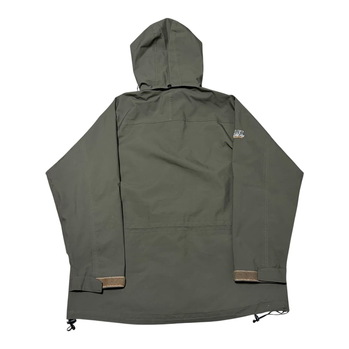 MILLET 밀레 고어텍스 카키 브라운 투웨이 바람막이 자켓 상품이미지2