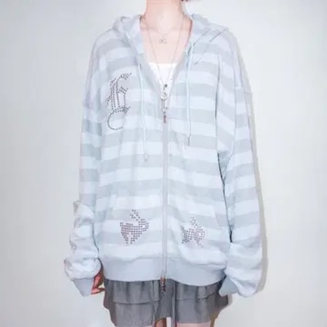 essay 에쎄이 하루후드 스카이블루 하늘색  상품이미지3