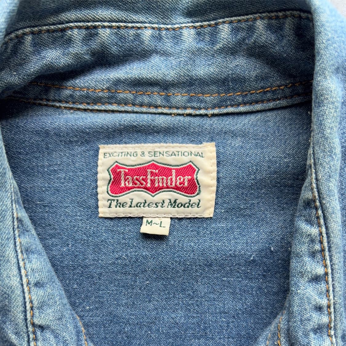 TassFinder Vintage Denim Shirt 상품이미지8