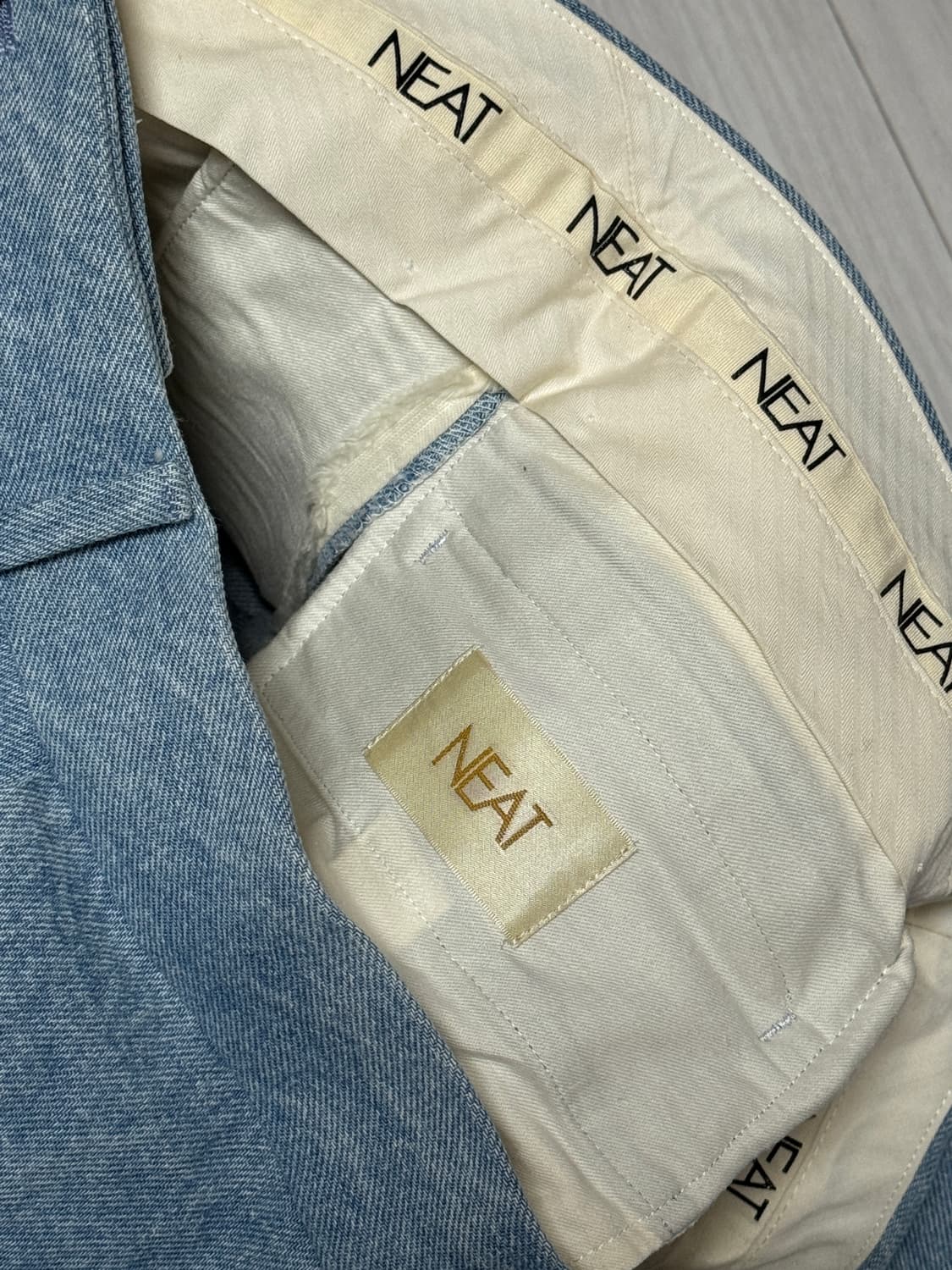 [48] 니트 서울 Neat Tokyo 블리치 데님 스탠다드 상품이미지8