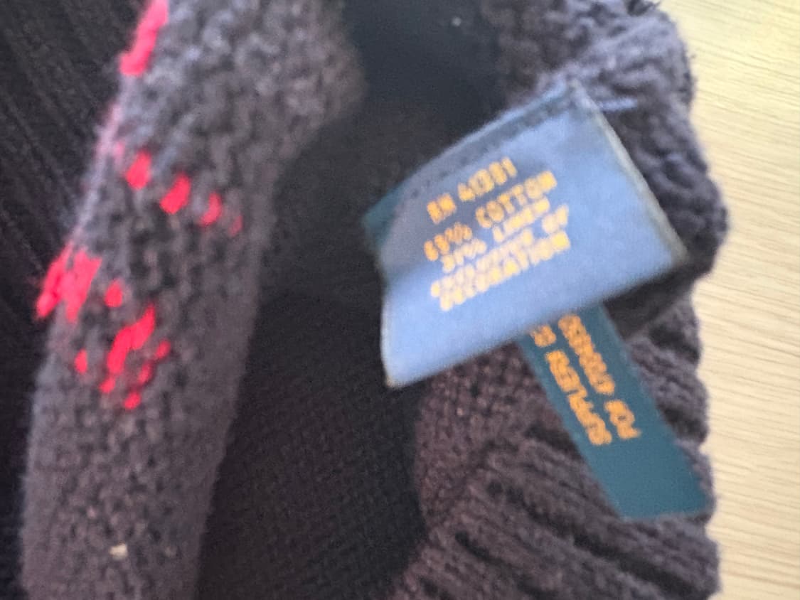 폴로 랄프로렌 베어 니트 스웨터 L 상품이미지2