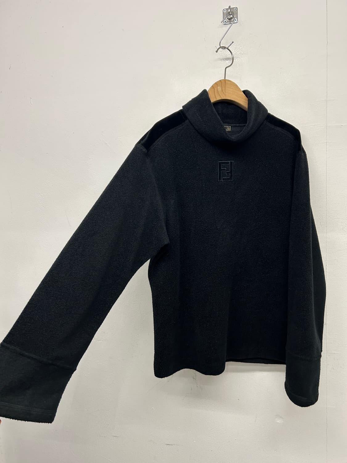 90s 펜디 플리스 터틀넥 풀오버  상품이미지3