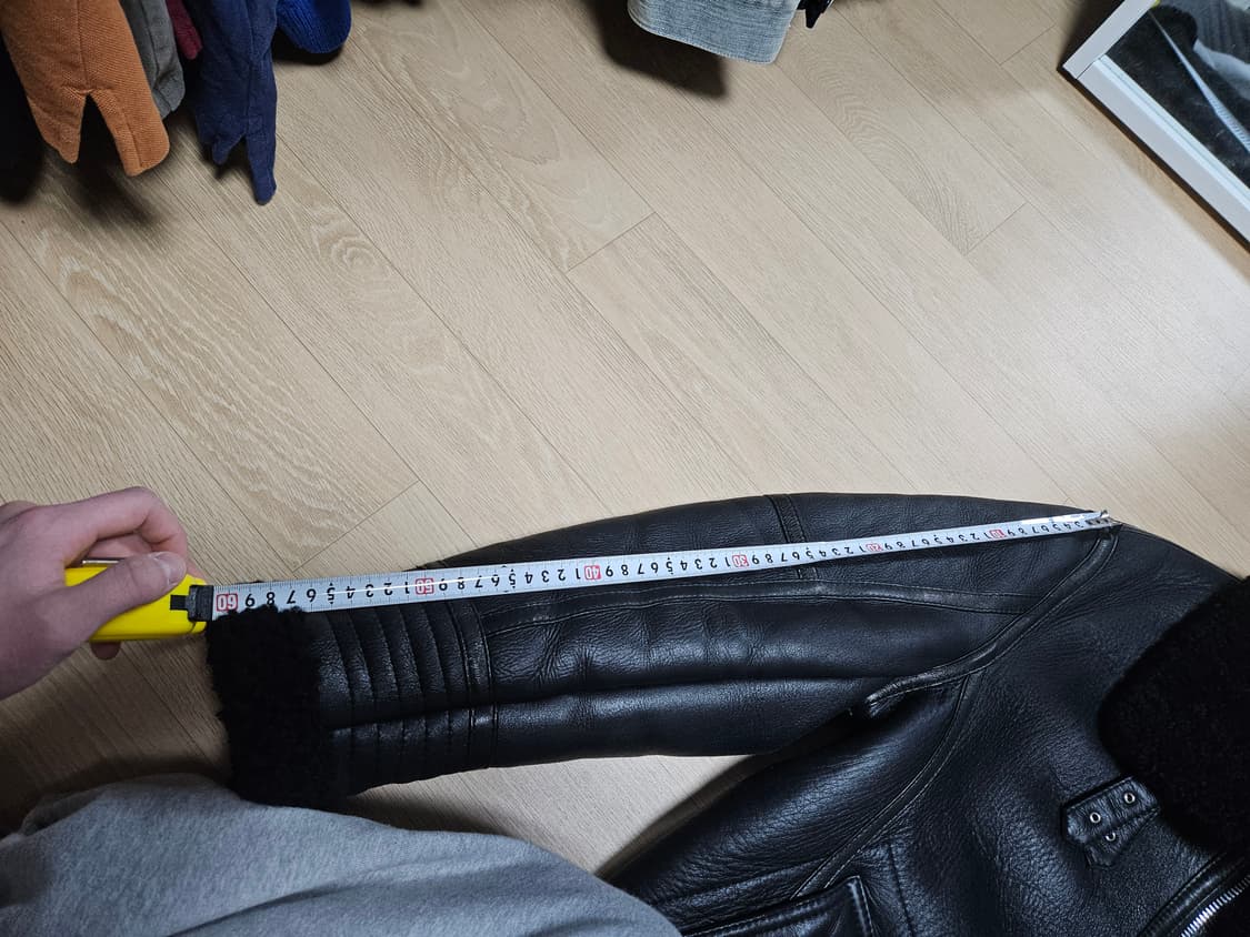 신흥사 무스탕 트리플블랙 xl 사이즈 상품이미지7