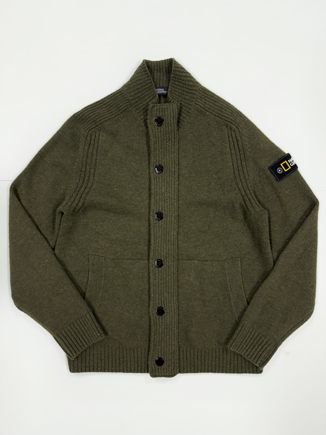 내셔널지오그래픽 하이넥 풀집업니트 상품이미지1