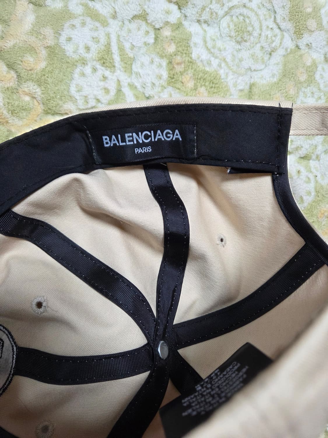 발렌시아가 BB 모드 볼캡 사이즈 조절가능 상품이미지8