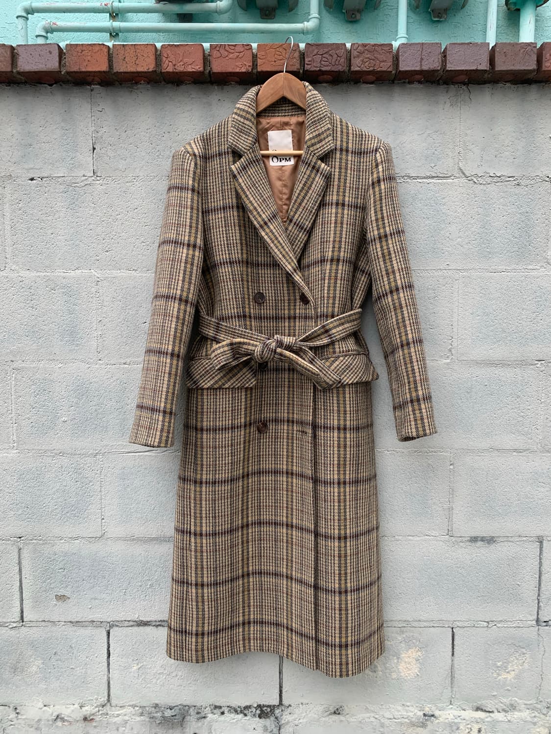 8PM 체크 코트 상품이미지2