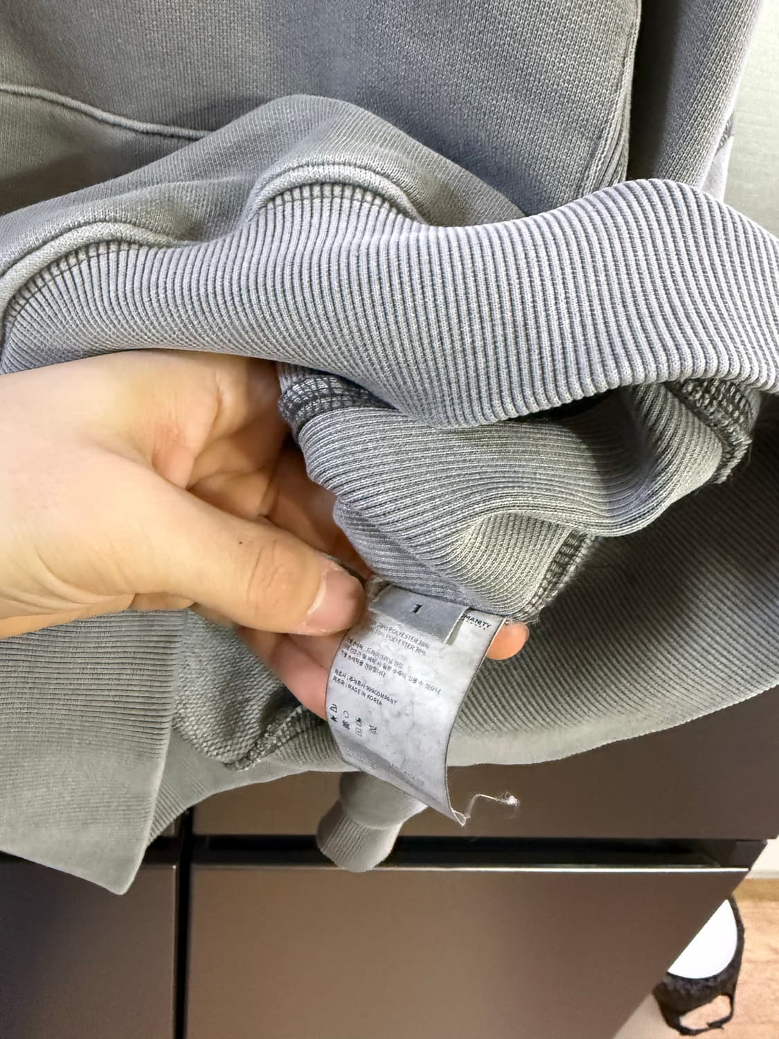 999휴머니티 넥 스냅 다잉 후디 상품이미지7