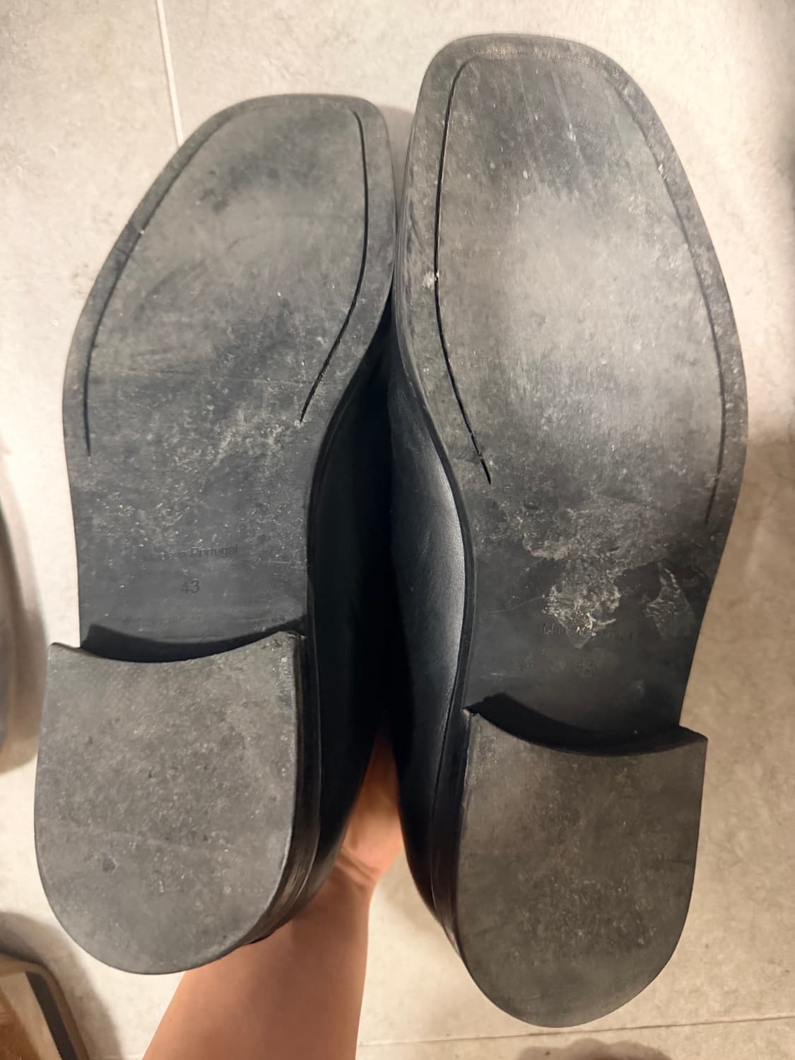 COS square toe derby eu43 상품이미지3