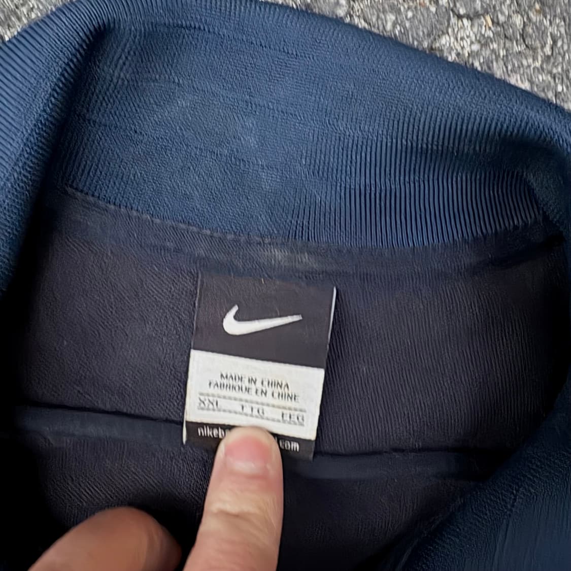 나이키 아스날 네이비 옐로 져지 XXL 상품이미지5