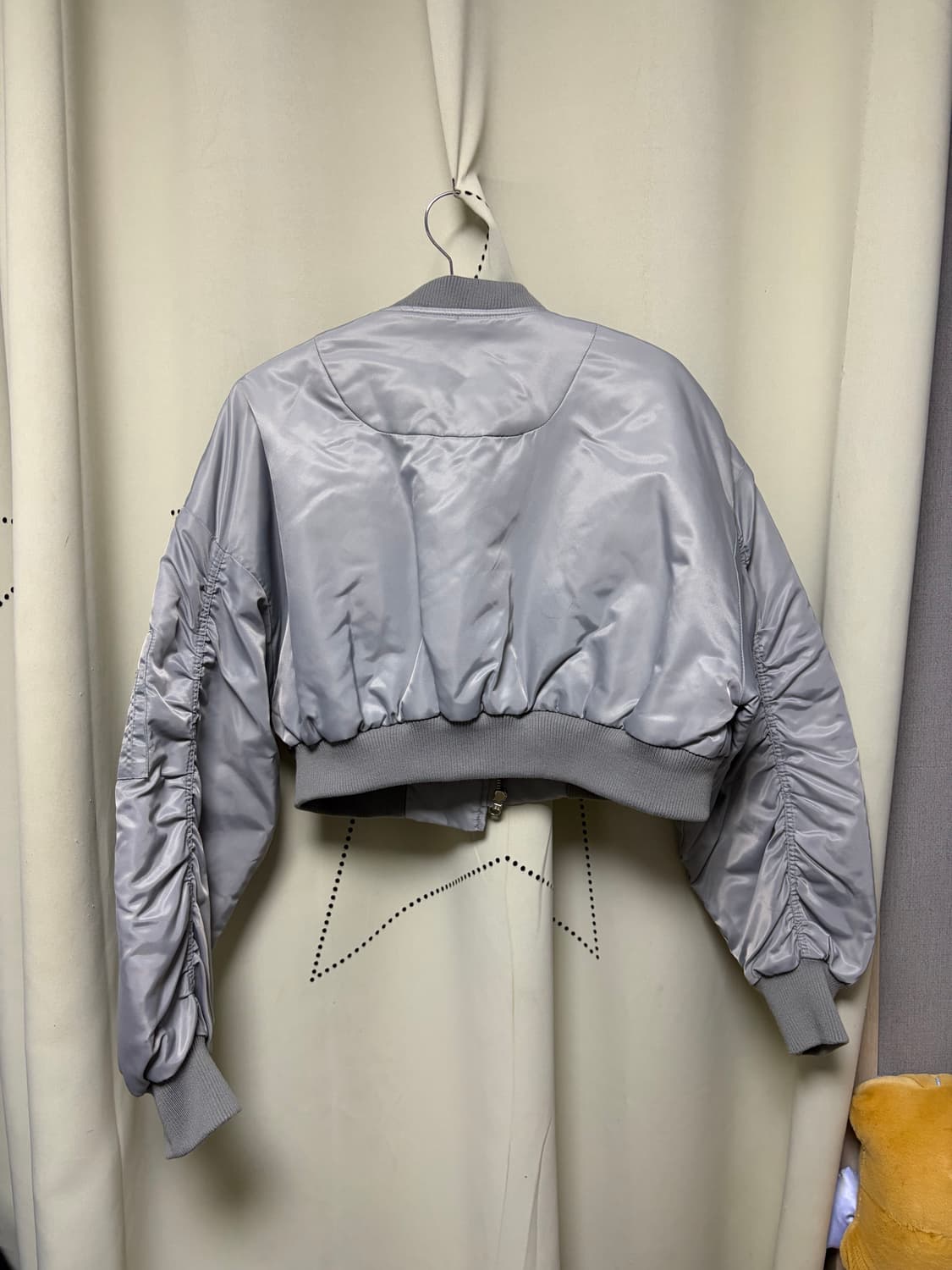 셔링 숏 항공점퍼 상품이미지2