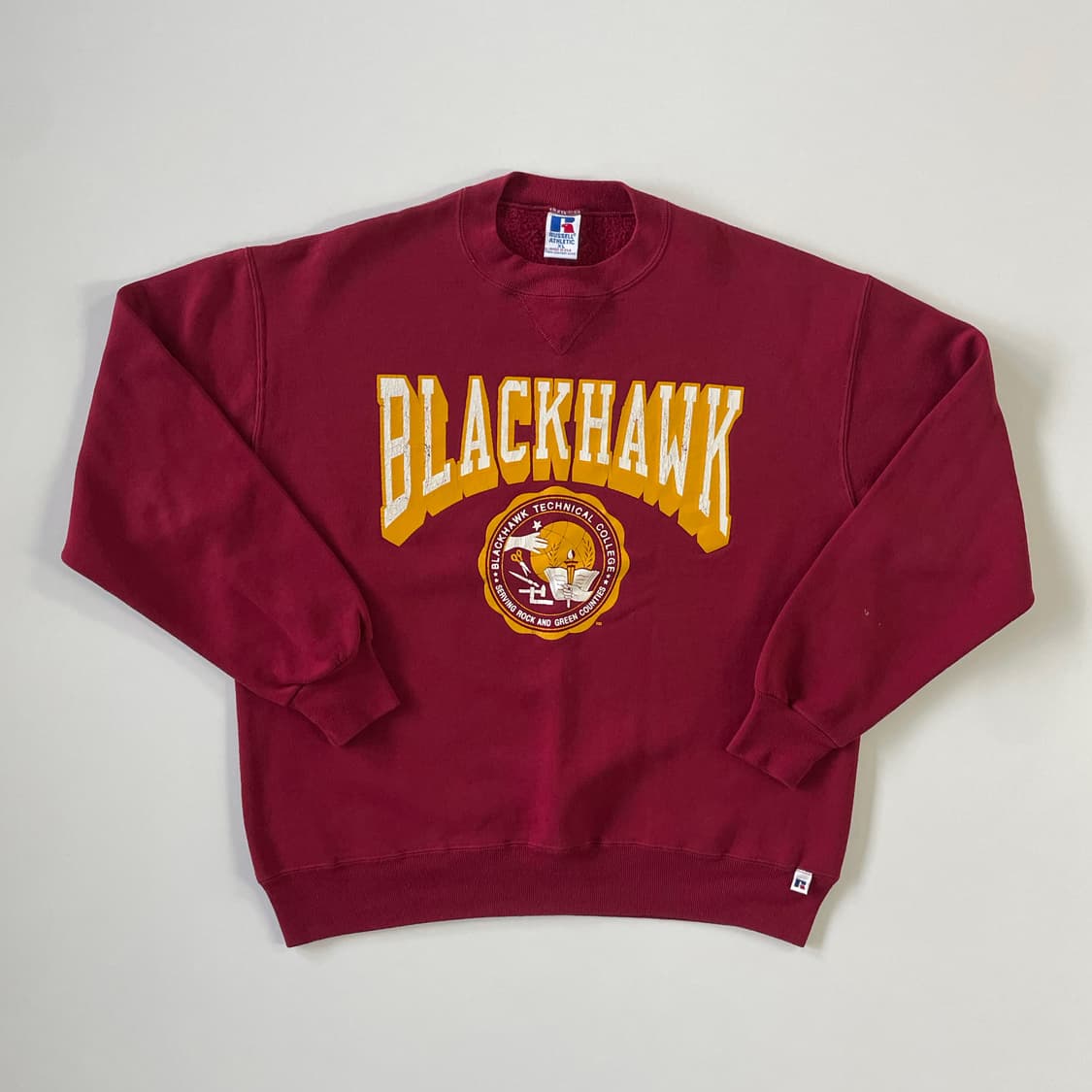 (XL) 러셀 Blackhawk Uni. 스웻셔츠 상품이미지1