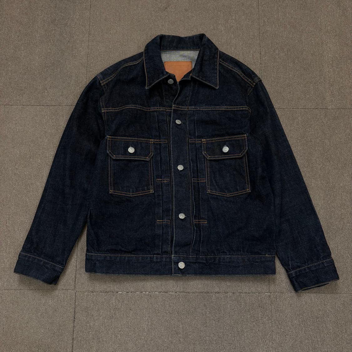 아웃스탠딩 셀비지 2세대 데님 트러커 지켓  상품이미지1