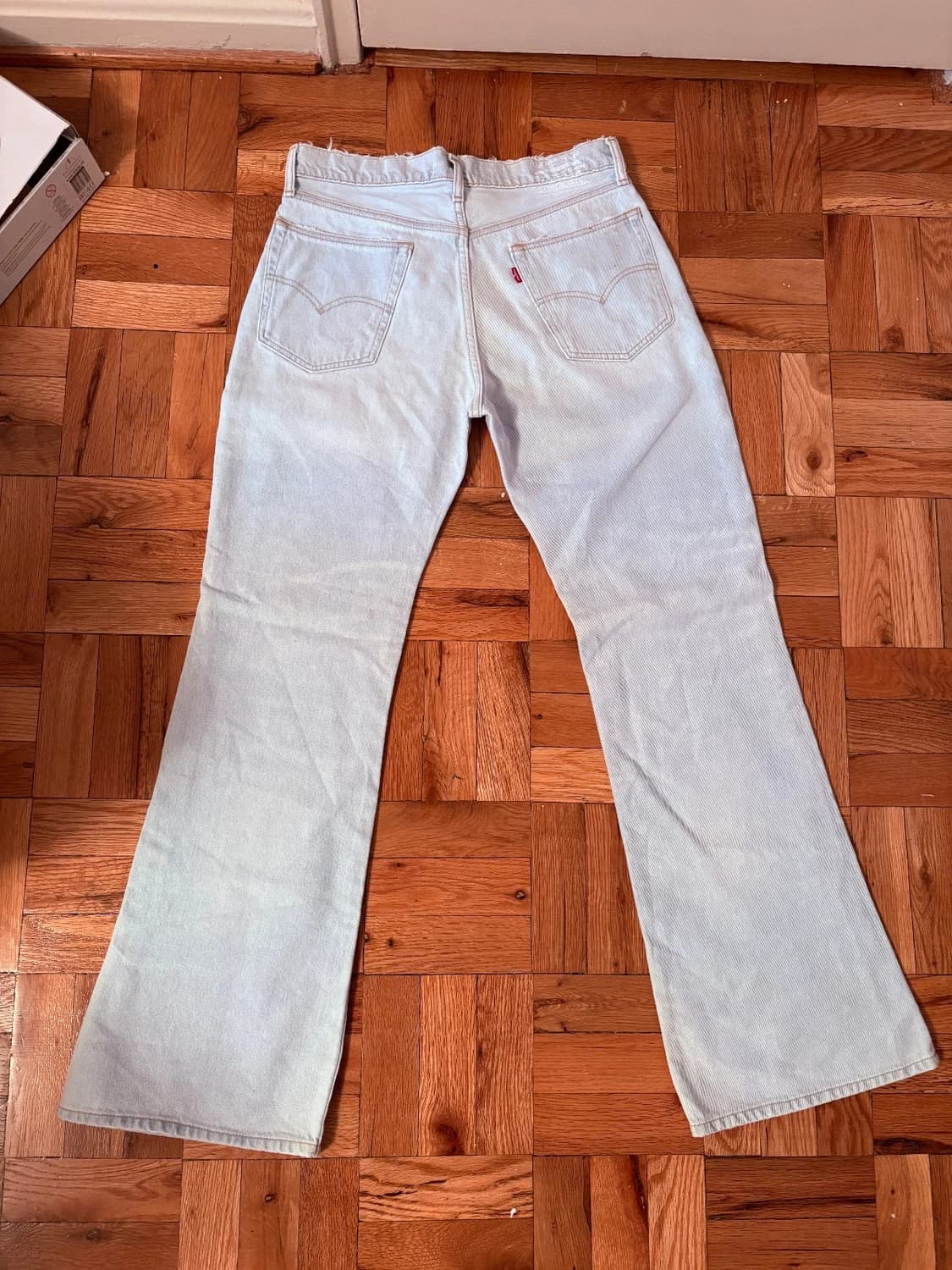 ERL 이알엘 X 리바이스 스테이 루즈 플레어 진 상품이미지5