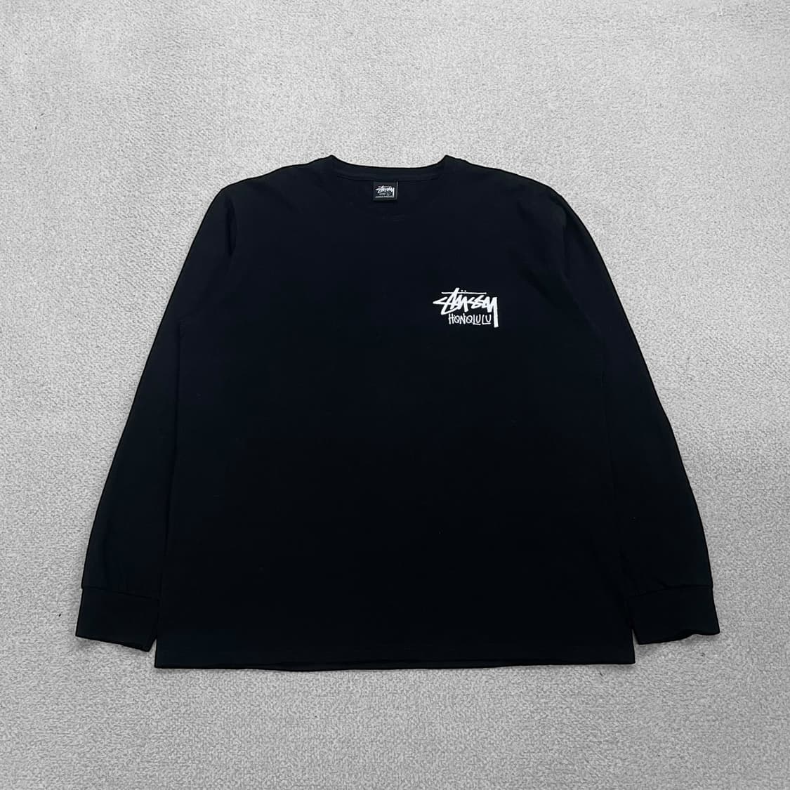 스투시 Stussy 호놀룰루 롱슬리브 블랙 상품이미지2