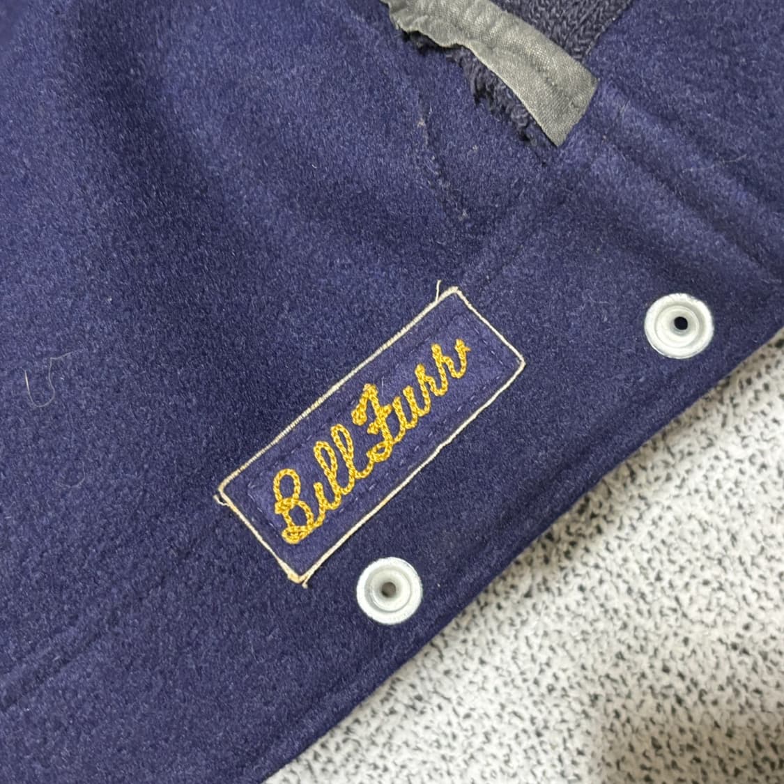 60s 빈티지 Faul & Crymes 레터맨 바시티 자켓 상품이미지7