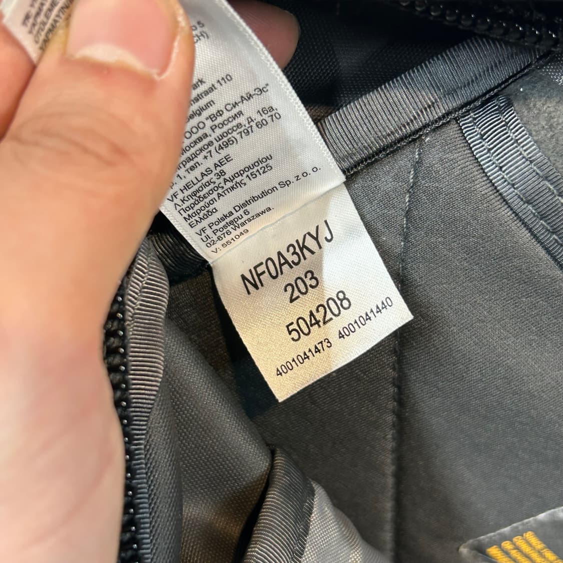 노스페이스 핫샷 블랙 백팩 가방 상품이미지9