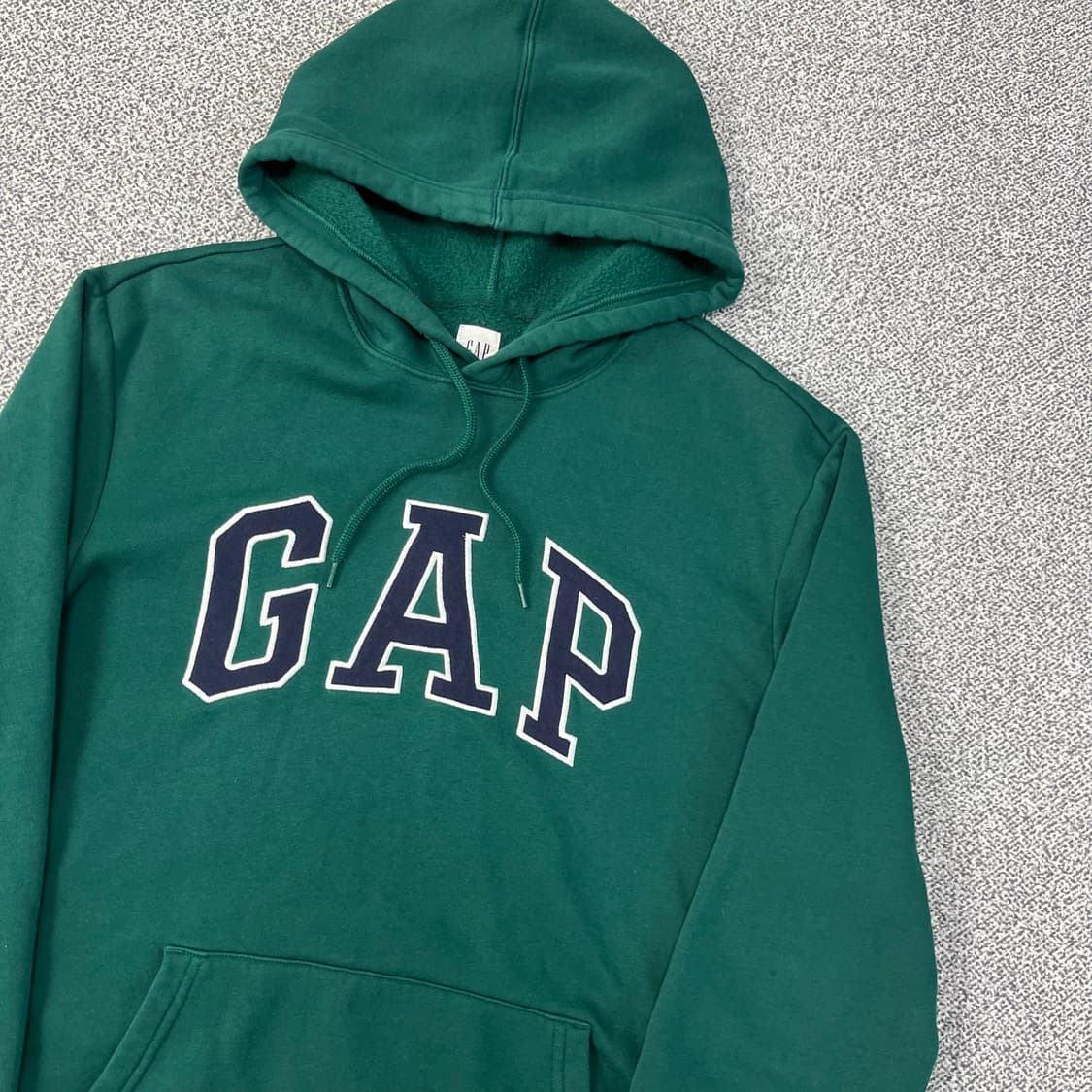 <갭 빅 로고 그린 후드티> No.1440 상품이미지5