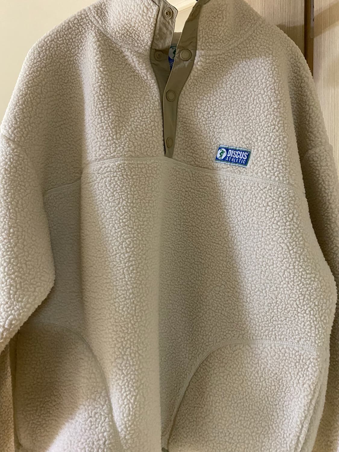 디스커스애슬레틱 오버핏 플리스 풀오버 L 상품이미지5