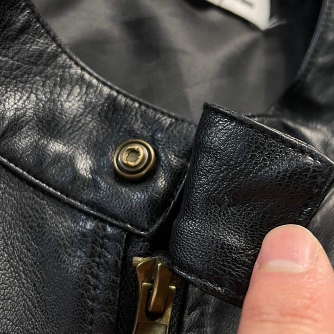 100 빈티지 레이싱 레더자켓 상품이미지4