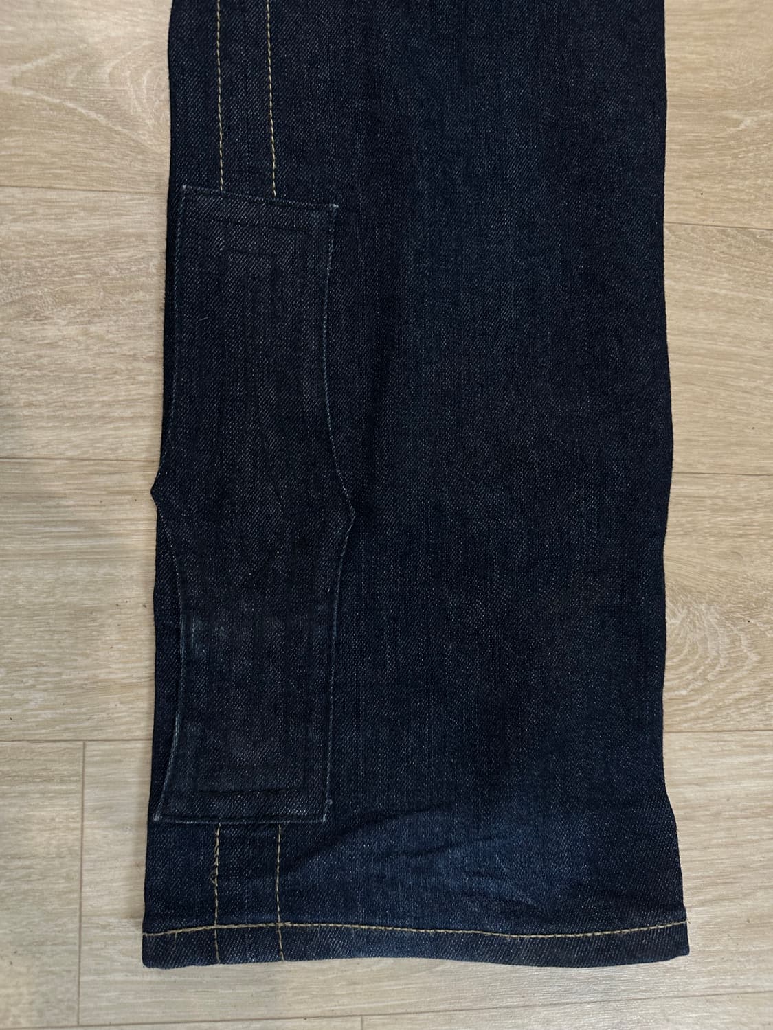 솔로이스트 디테일 데님 팬츠 상품이미지7