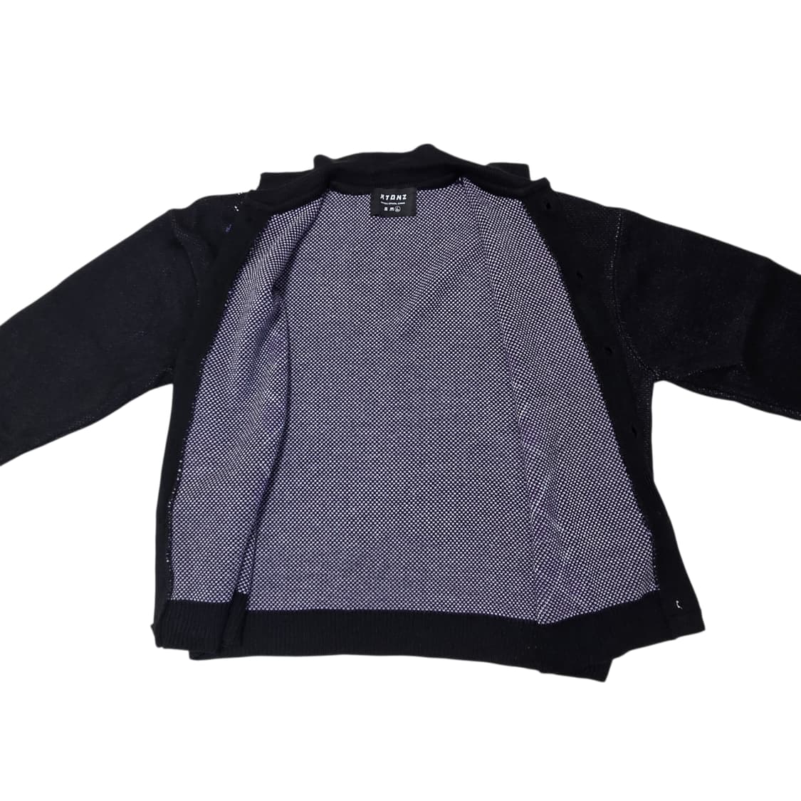 XTONZ 엑스톤즈 스페이드 패턴 니트 가디건
 상품이미지3