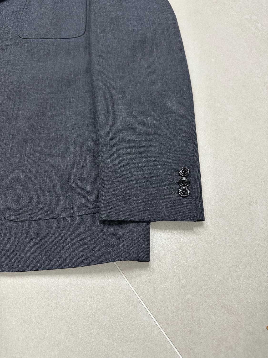 포터리 울 스포츠 셋업 2/3size 다크그레이 상품이미지3