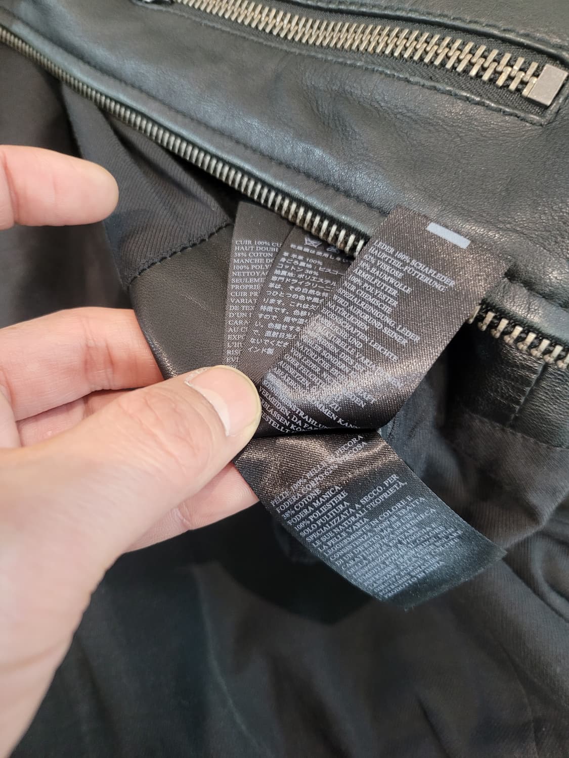 XL 올세인츠 가죽자켓  상품이미지8