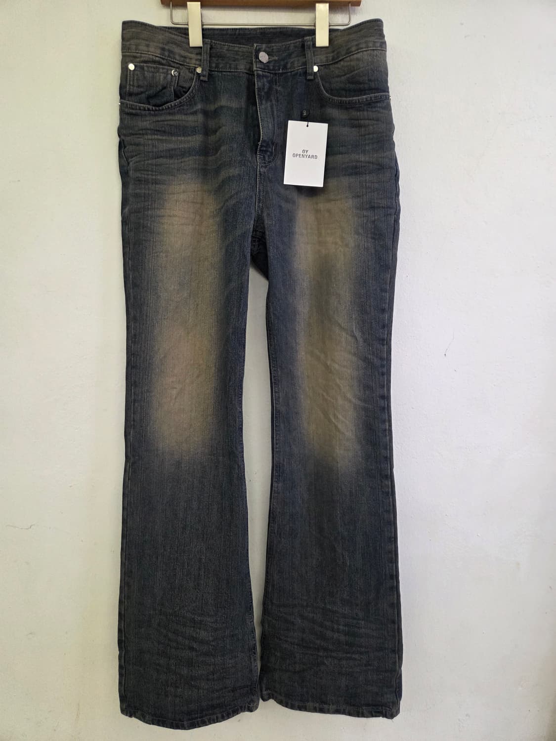 새거))OY 오픈야드 부츠컷 청바지 1 상품이미지1