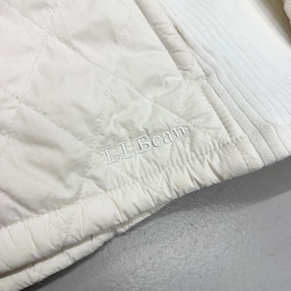 엘엘빈 빅사이즈 퍼 경량패딩 자켓 상품이미지4