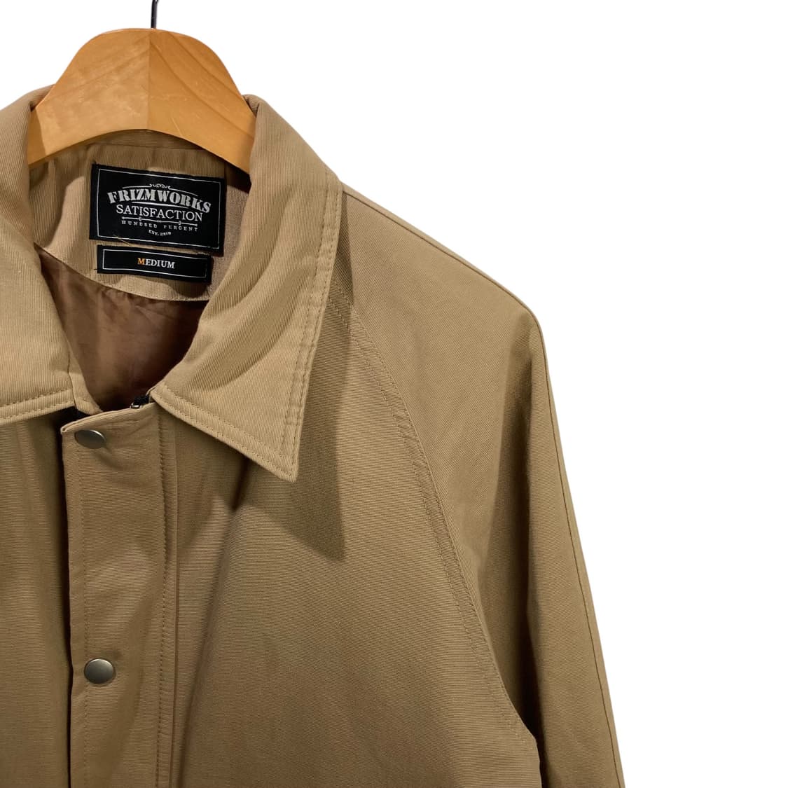 프리즘웍스 베이지 워크 자켓 상품이미지3